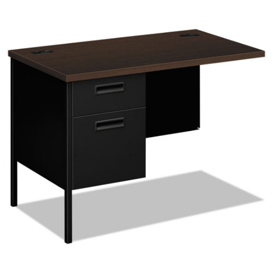 Picture of METRO CLASSIC SERIES WORKSTATION RETURN, LEFT, 42W X 24D X 29.5H, MOCHA/BLACK