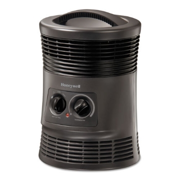 Picture of 360 Surround Fan Forced Heater, 1,500 W, 9 x 9 x 12, Gray