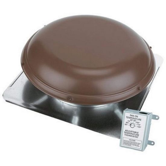 Picture of AIR VENT INC 53831 VENT PWR 1/8HP BROWN (EA)