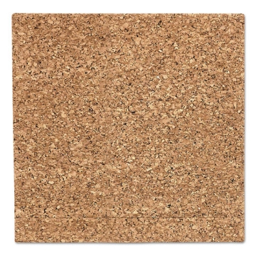 Picture of iDesign Frameless Cork Bulletin Board, 18 x 18, Tan Surface