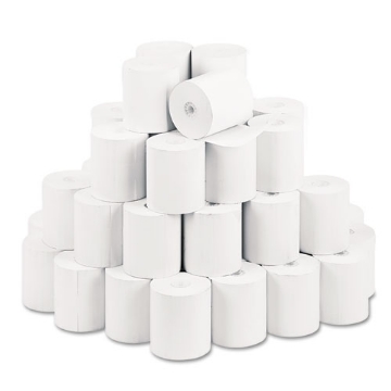 Picture of Direct Thermal Printing Thermal Paper Rolls, 3.13" X 230 Ft, White, 50/carton