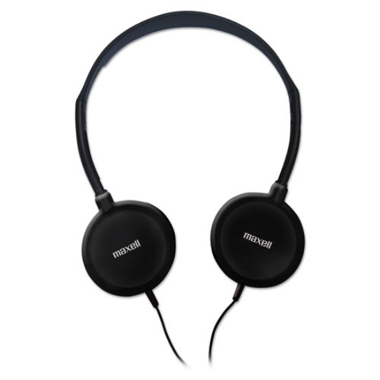 Picture of HP-200 Stereo Headphones, 4 ft Cord, Silver