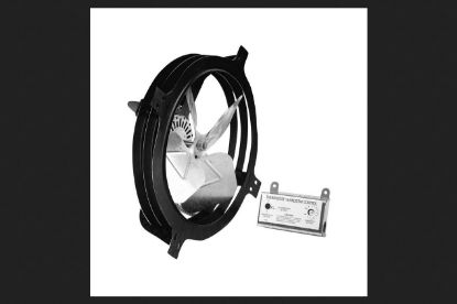 Picture of AIR VENT INC 53320 FAN PWR GABL W/THERMSTAT (EA)