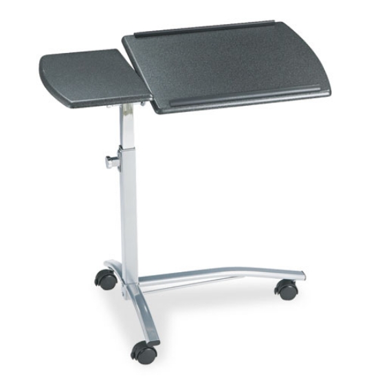 Picture of Laptop Computer Caddy, 29.5" X 20" X 27" To 38", Anthracite