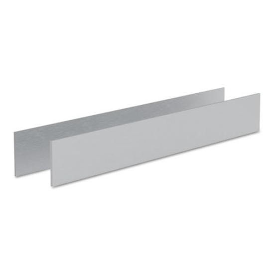 Picture of medina series conference table modesty panels, 82.5w x 0.63d x 11.8h, gray steel