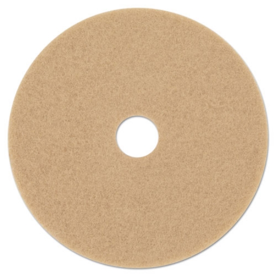 Picture of Ultra High-Speed Floor Burnishing Pads 3400, 20" Diameter, Tan, 5/carton