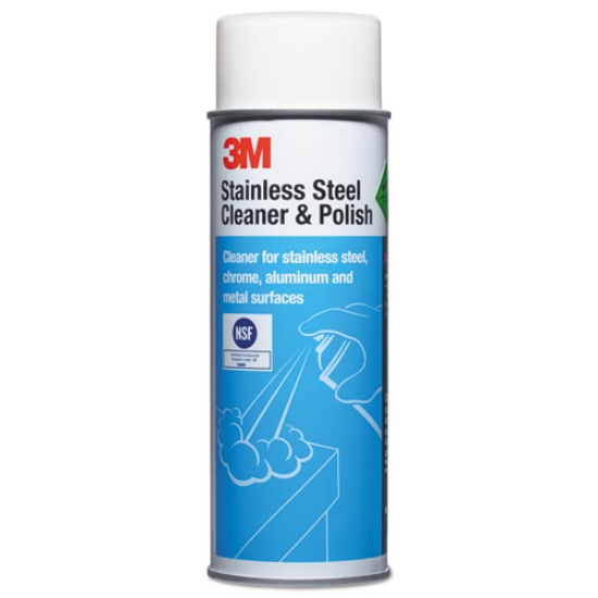 Picture of Stainless Steel Cleaner And Polish, Lime Scent, Foam, 21 Oz Aerosol Spray, 12/carton