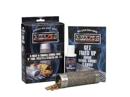 Picture of A-MAZE-N AZKIT17MC40063 TUBE SMOKER 6" COMBO SS (EA)