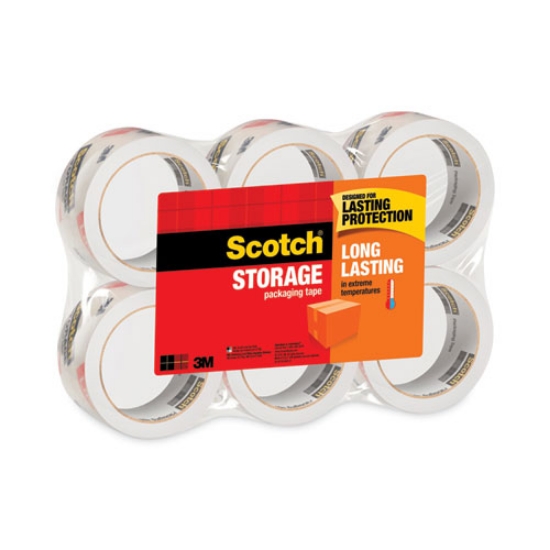 Picture of Storage Tape, 3" Core, 1.88" X 54.6 Yds, Clear, 6/pack
