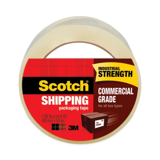 Picture of 3750 Commercial Grade Packaging Tape, 3" Core, 1.88" X 54.6 Yds, Clear