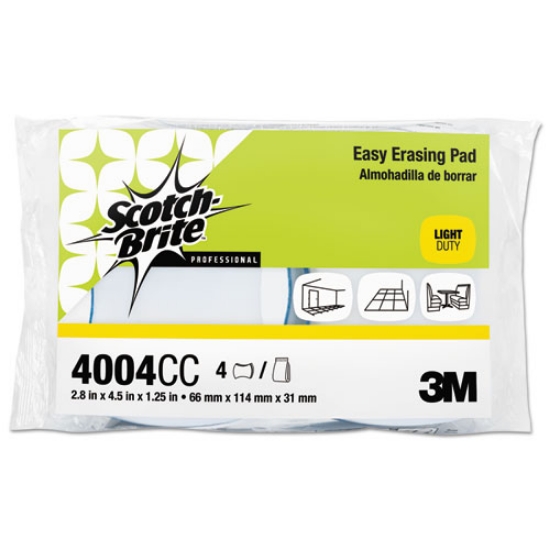 Picture of Easy Erasing Pad 4004, 2.8 X 4.5 X 1.2, Blue/white, 12/carton