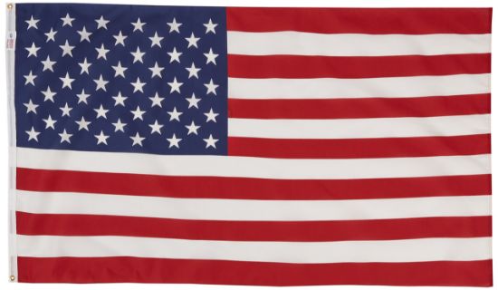 Picture of VALLEY FORGE FLAG COMPANY LLC USS-1 FLAG USA 3X5' POLYCOTTON (EA)