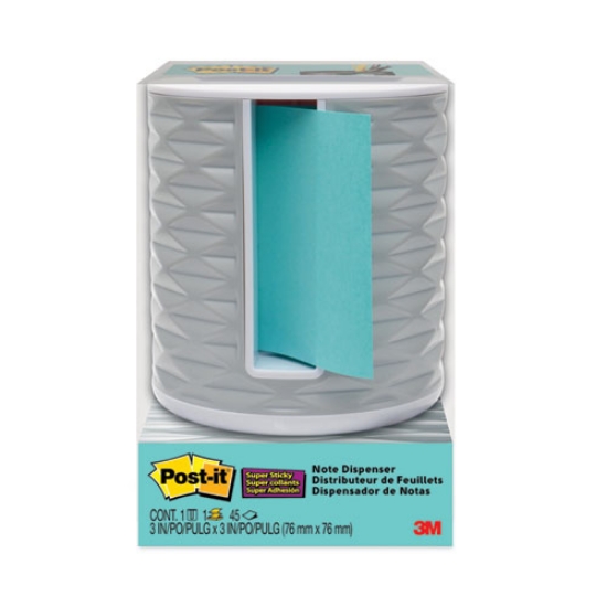Picture of Vertical Pop-up Note Dispenser, For 3 x 3 Pads, White