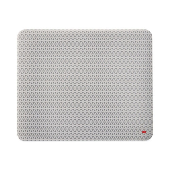 Picture of Precise Mouse Pad with Nonskid Repositionable Adhesive Back, 8.5 x 7, Bitmap Design