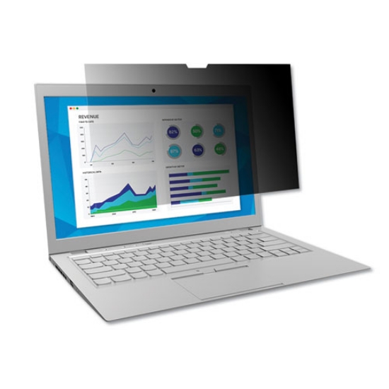 Picture of Frameless Blackout Privacy Filter For 14" Widescreen Laptop, 16:9 Aspect Ratio