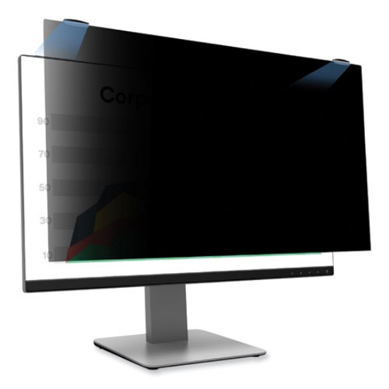 Picture of comply magnetic attach privacy filter for 21.5" widescreen flat panel monitor, 16:9 aspect ratio