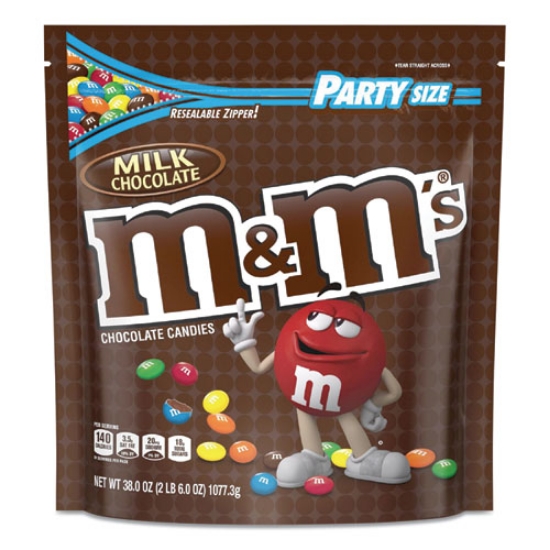 Picture of Milk Chocolate Candies, Milk Chocolate, 38 Oz Bag