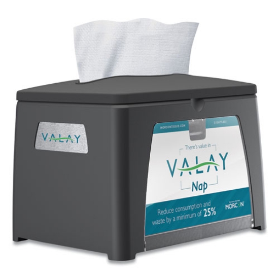 Picture of Valay Table Top Napkin Dispenser, 6.5 X 8.4 X 6.3, Black