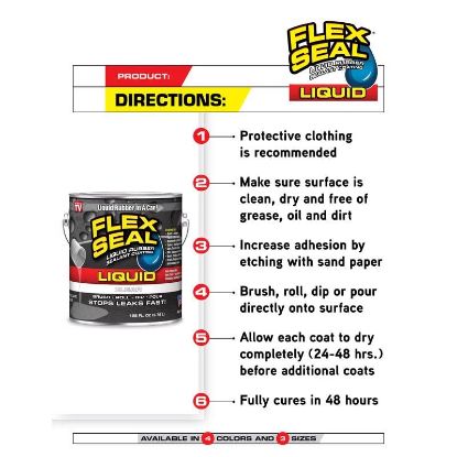 Picture of SWIFT GREEN FILTERS(TM) LFSCLRR32 FLEX SEAL LQID CLR 32OZ (PK-6-EA)