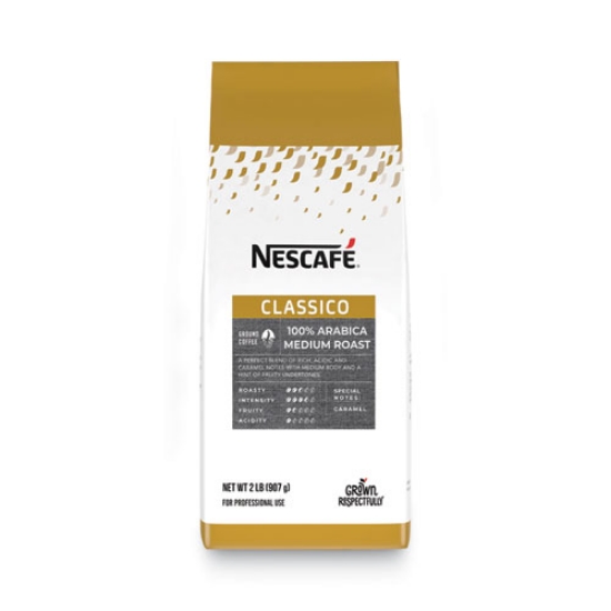 Picture of Classico 100% Arabica Roast Ground Coffee, Medium Blend, 2 Lb Bag, 6/Carton