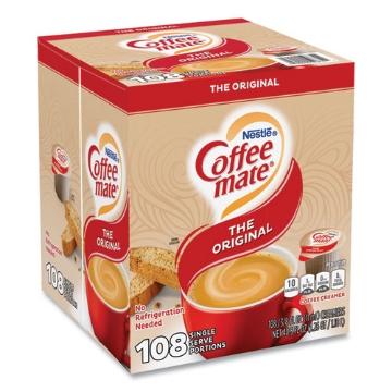 Picture of Liquid Coffee Creamer, Original, 0.38 oz Mini Cups, 108/Carton