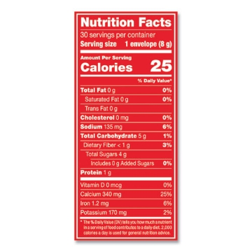 Picture of hot cocoa mix, rich chocolate, 0.28 oz packet, 30 packets/box, 6 boxes/carton