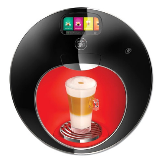 Picture of Majesto Automatic Coffee Machine, Black/red