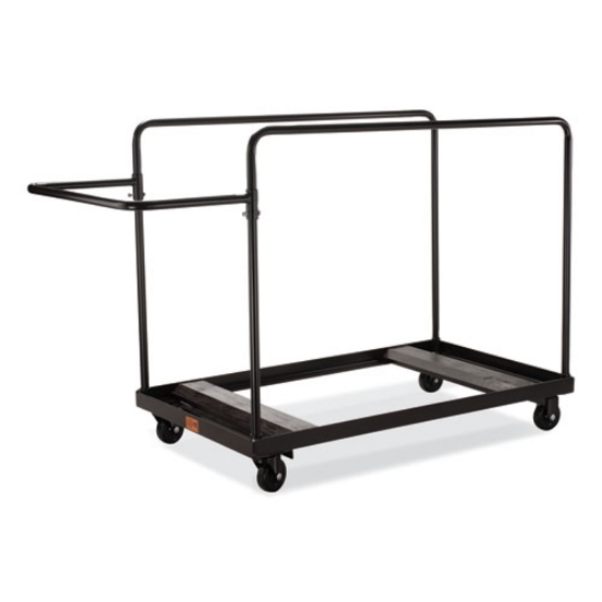 Picture of Folding Table Dolly for Round Tables, 660 lb Capacity, 40.5 x 28 x 61.5, Brown, Ships in 1-3 Business Days