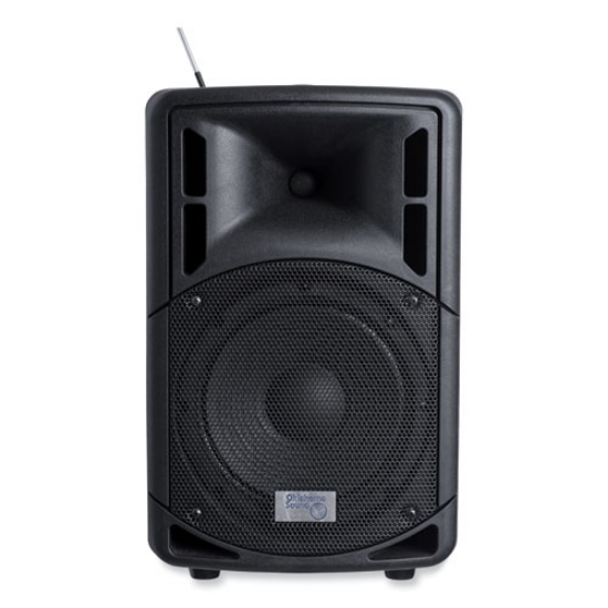 Picture of Wireless PA System with Wireless Handheld Microphone, 40 W, Black, Ships in 1-3 Business Days