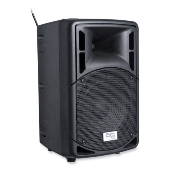 Picture of Wireless PA System with Wireless Tie Clip Microphone, 40 W, Black, Ships in 1-3 Business Days