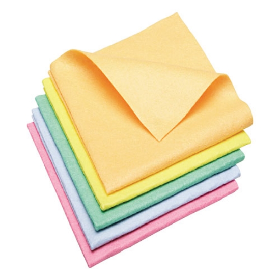 Picture of 7920012156568, Skilcraft, Synthetic Shammy Cloth, 15 X 15, Assorted Colors, 5/pack