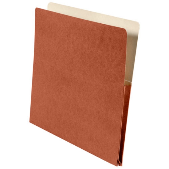 Picture of 7530002852915 Skilcraft File Jacket, 0.88" Expansion, Letter Size, Red