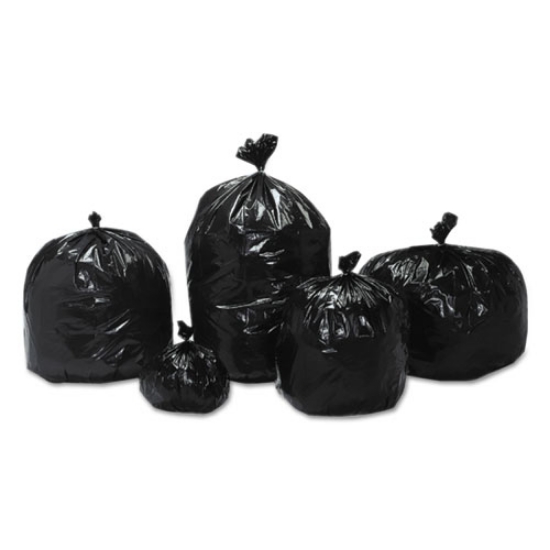 Picture of 8105013862289, Skilcraft Low Density Trash Can Liners, 10 Gal, 1 Mil, 24" X 24", Brown/black, 250/carton
