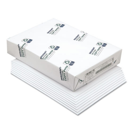 Picture of 7530014125168 SKILCRAFT Xerographic Paper, 92+ Bright, 20 lb Bond Weight, A4, White, 500 Sheets/Ream, 10 Reams/Carton