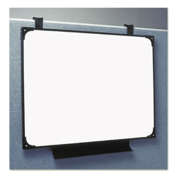 Picture of 7520014545704 SKILCRAFT Dry Erase Marker Board Cubie, 29 x 38.5, Melamine White Surface, Black Frame