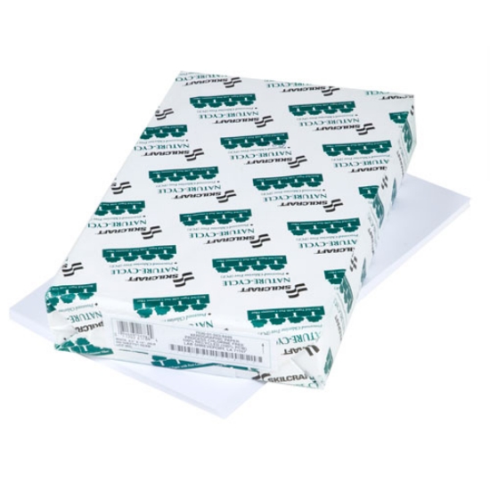 Picture of 7530015038449 SKILCRAFT CL-Free Copy Paper, 92 Bright, 20 lb Bond Weight, 8.5 x 14, White, 500 Sheets/Ream, 10 Reams/Carton