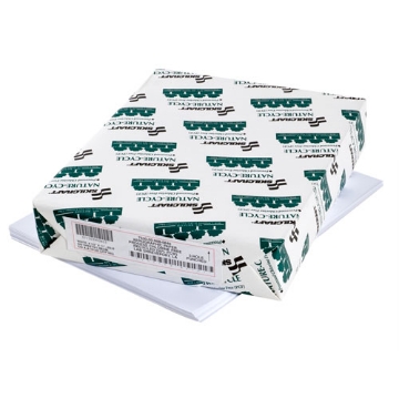 Picture of 7530015399832 SKILCRAFT Nature-Cycle Copy Paper, 92 Bright, 3-Hole Punch, 20lb Bond Weight, 8.5 x 11, White, 500/RM, 10 RM/CT