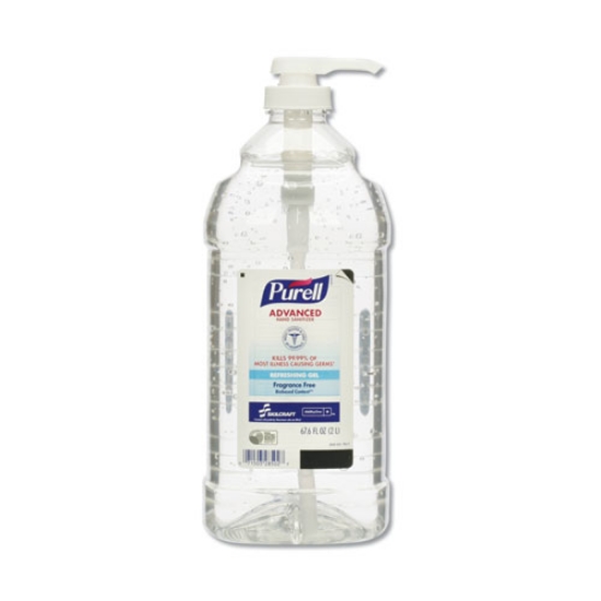 Picture of 8520015793825, Skilcraft, Purell Gel Hand Sanitizer, 2 L Bottle, 4/box