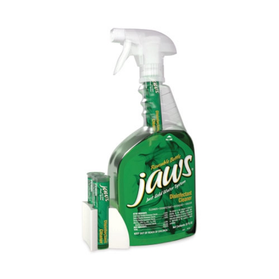 Picture of 7930016005752, SKILCRAFT JAWS Disinfectant Cleaner Kit, 32 oz Spray Bottle and 2 Refills