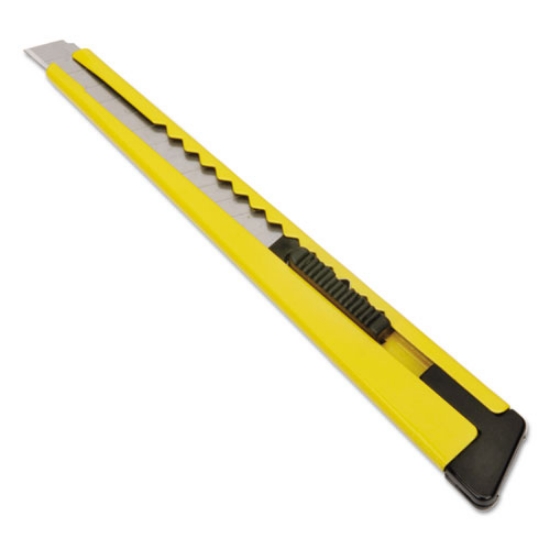 Picture of 5110016215253 SKILCRAFT Utility Knife, Snap-Off, 9 mm, 13 Segments, 5.5" Plastic Handle, Yellow/Black