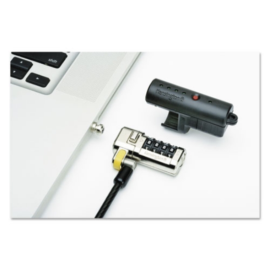 Picture of 5340016304191, ClickSafe Combination Laptop Lock, 6 ft Carbon Steel Cable, Black, 20/Set