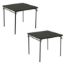 Picture of Cosco Industries, Inc 14-619-BLK2 FOLDING TABLE 34"SQR BLK (PK-2-EA)