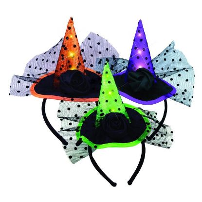 Picture of MAGIC CHEF 702907 WITCH HAT HEADBANDS 5"H (PK-6-EA)