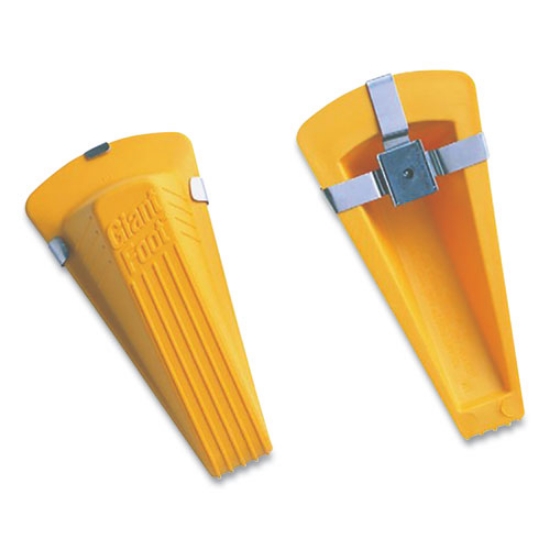 Picture of 5340016936356, Skilcraft Doorstop, Extra-Large, 3.5 X 6.75 X 2, Yellow