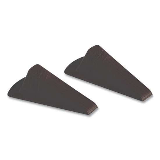 Picture of 5340016936357, Skilcraft Doorstop, Extra-Large, 3.5 X 6.75 X 2, Brown, 2/pack