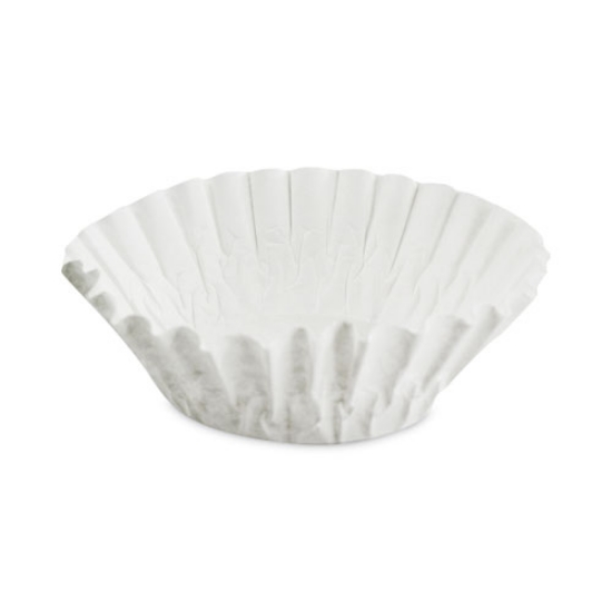 Picture of Basket Filters For Drip Coffeemakers, 10 To 12 Cup Size, White, 200/pack