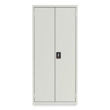 Picture of Fully Assembled Storage Cabinets, 3 Shelves, 30" x 15" x 66", Light Gray