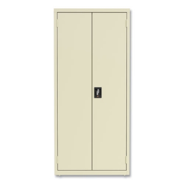 Picture of Fully Assembled Storage Cabinets, 3 Shelves, 30" x 15" x 66", Putty