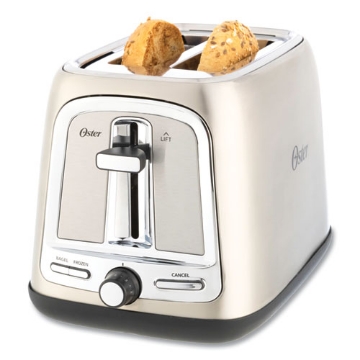 Picture of Extra Wide Slot Toaster, 2-Slice, 7.5 X 11 X 8, Stainless Steel