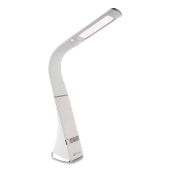Picture of Wellness Series Recharge LED Desk Lamp, 10.75" to 18.75" High, White, Ships in 1-3 Business Days